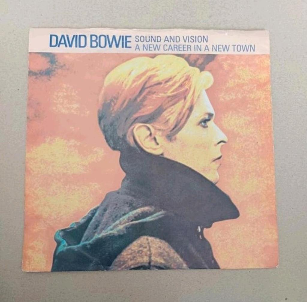 David Bowie  - Sound And Vision, Cd's en Dvd's, Vinyl Singles, Beschermende buitenhoes, Ophalen of Verzenden, Gebruikt, Pop