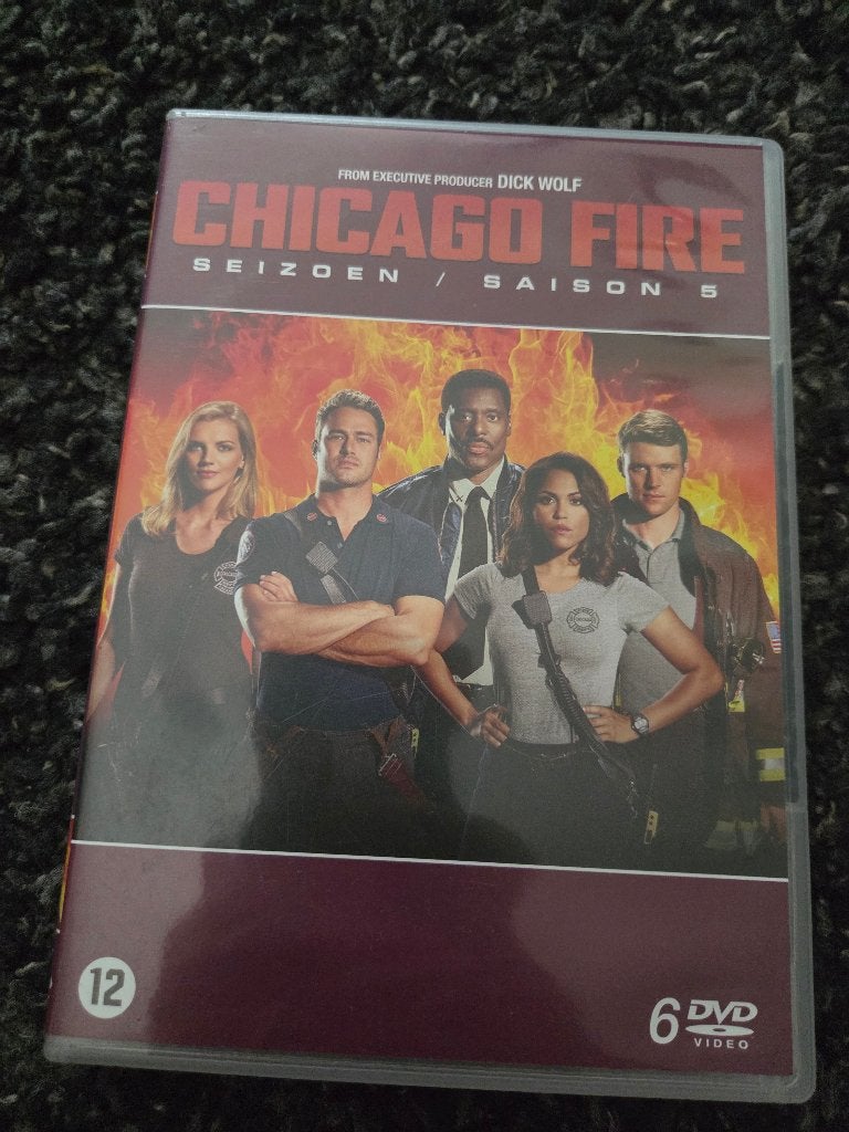 Dvd Chicago fire seizoen 5, Engels, Actie, Ophalen of Verzenden, Zo goed als nieuw