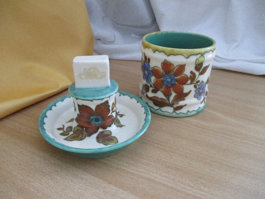 Gouds Plateel Rookset, Antiek en Kunst, Ophalen of Verzenden
