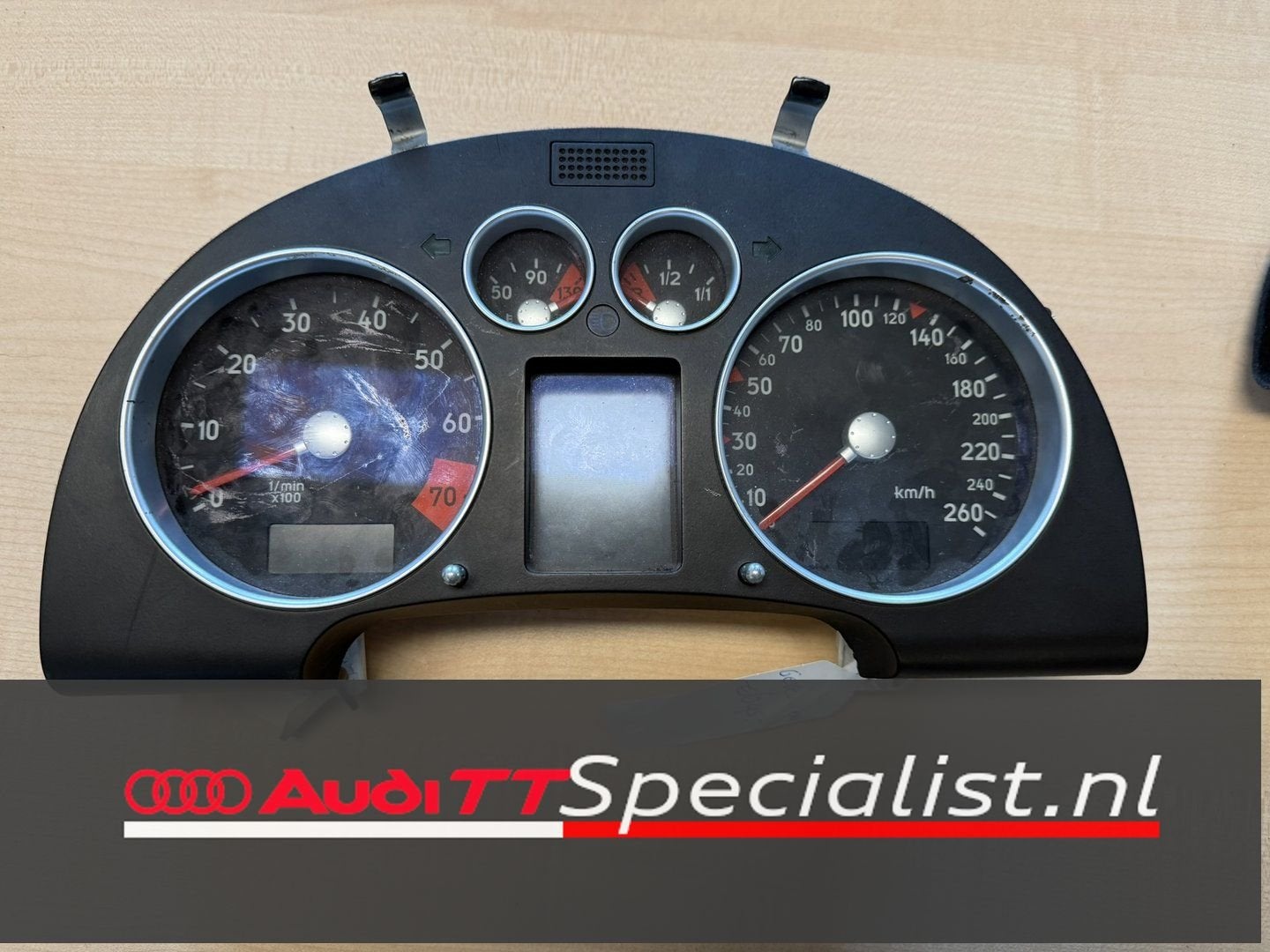 Telleklok/Instrumentenpaneel gereviseerd Audi TT 8N, Gebruikt, -, -, -