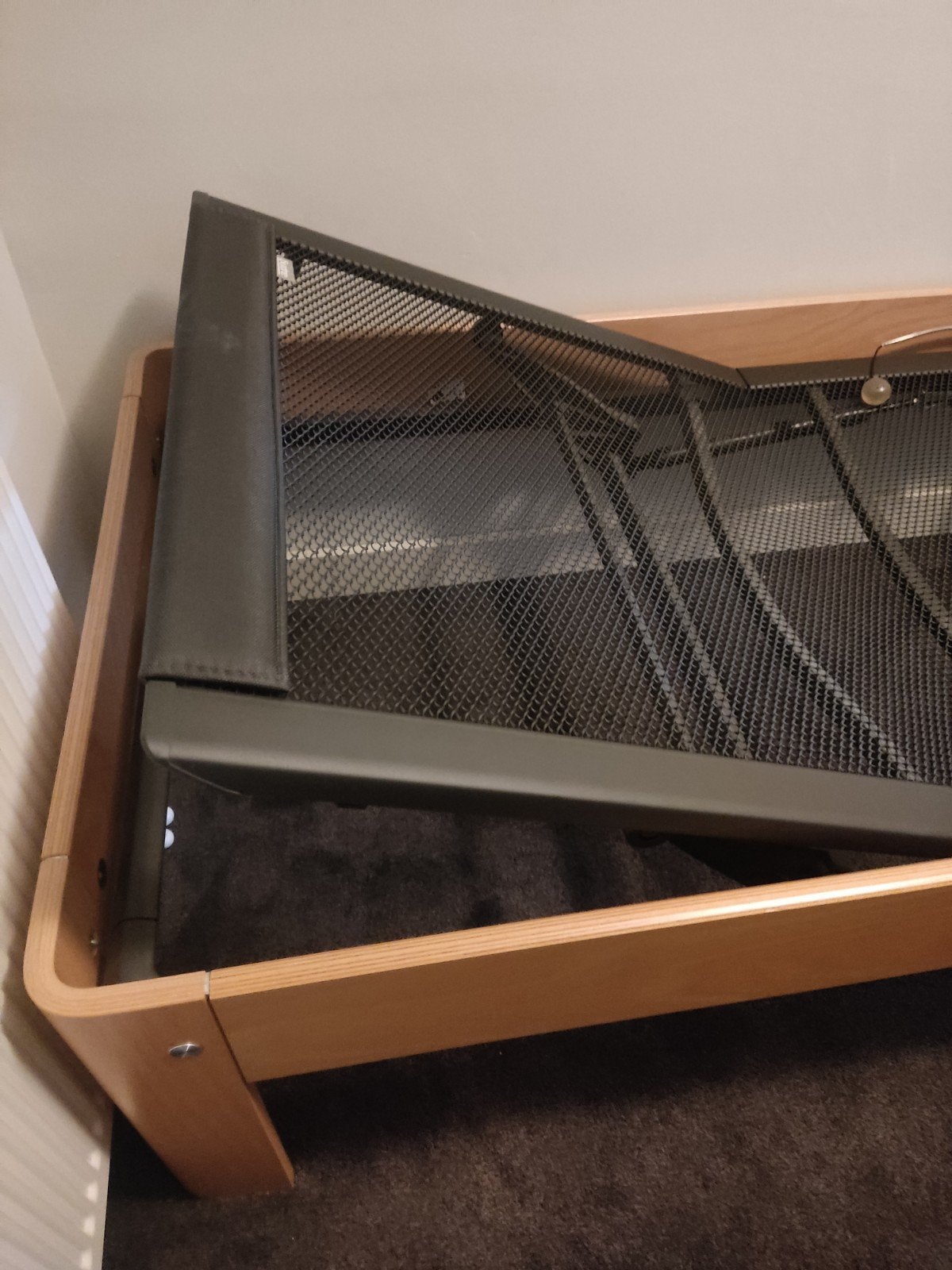 Auping Auronde eenpersoons bed, Ophalen, Verstelbaar, 90 cm, Eenpersoons