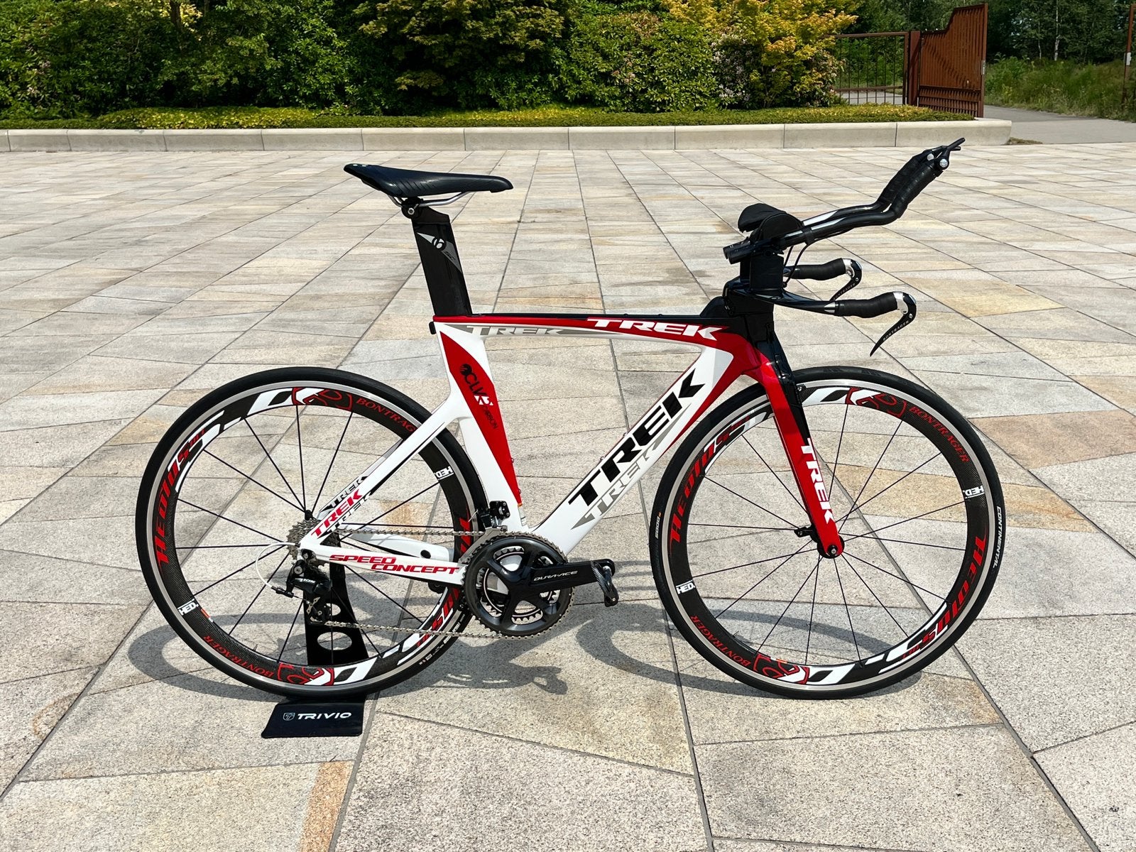 Tijdritfiets triathlonfiets Trek speed concept carbon 56cm, Fietsen en Brommers, Overige merken, Carbon, Ophalen of Verzenden