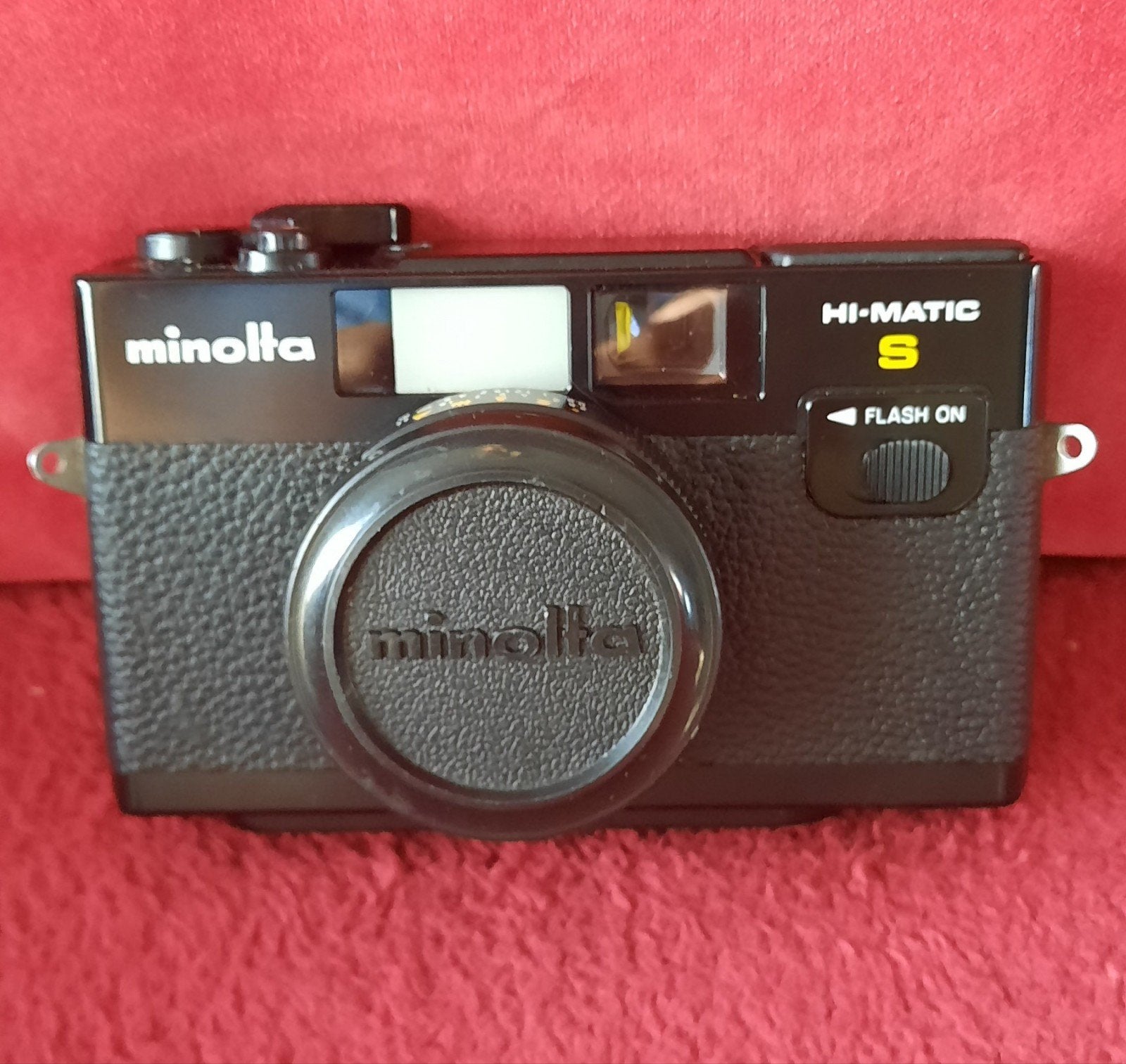 Minolta Hi-Matic S, camera analoog, Ophalen of Verzenden, Compact, Minolta