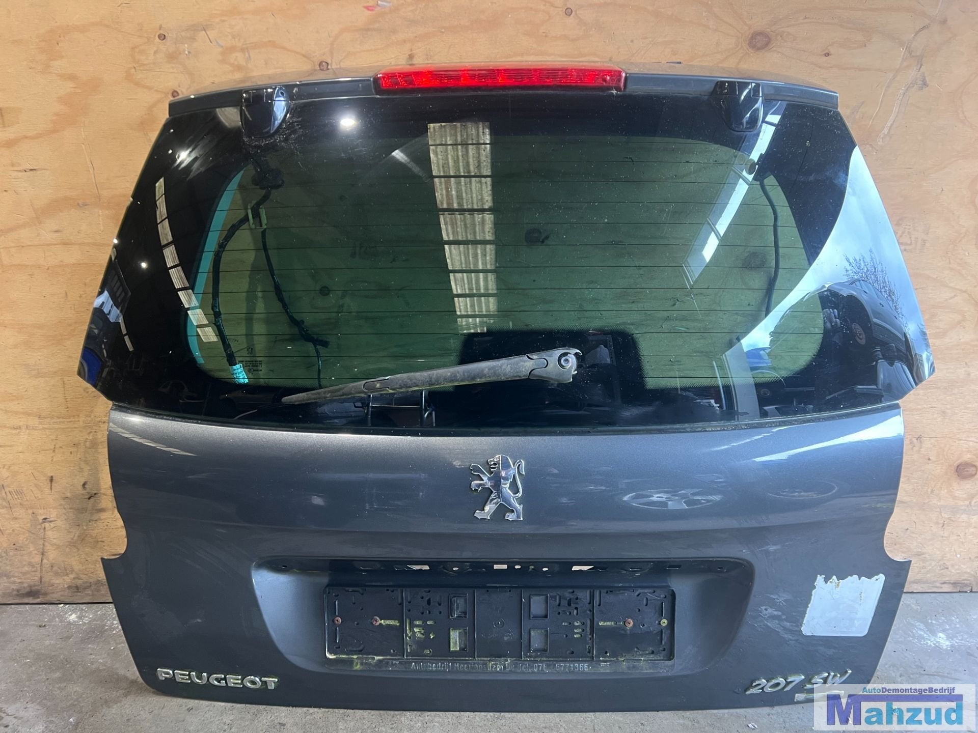 PEUGEOT 207 SW Grijs KTP achterklep 2007-2013, Taurusavenue 1
2132 LS  Hoofddorp, NL, Gebruikt, Contact.group@renault.com, Ophalen of Verzenden