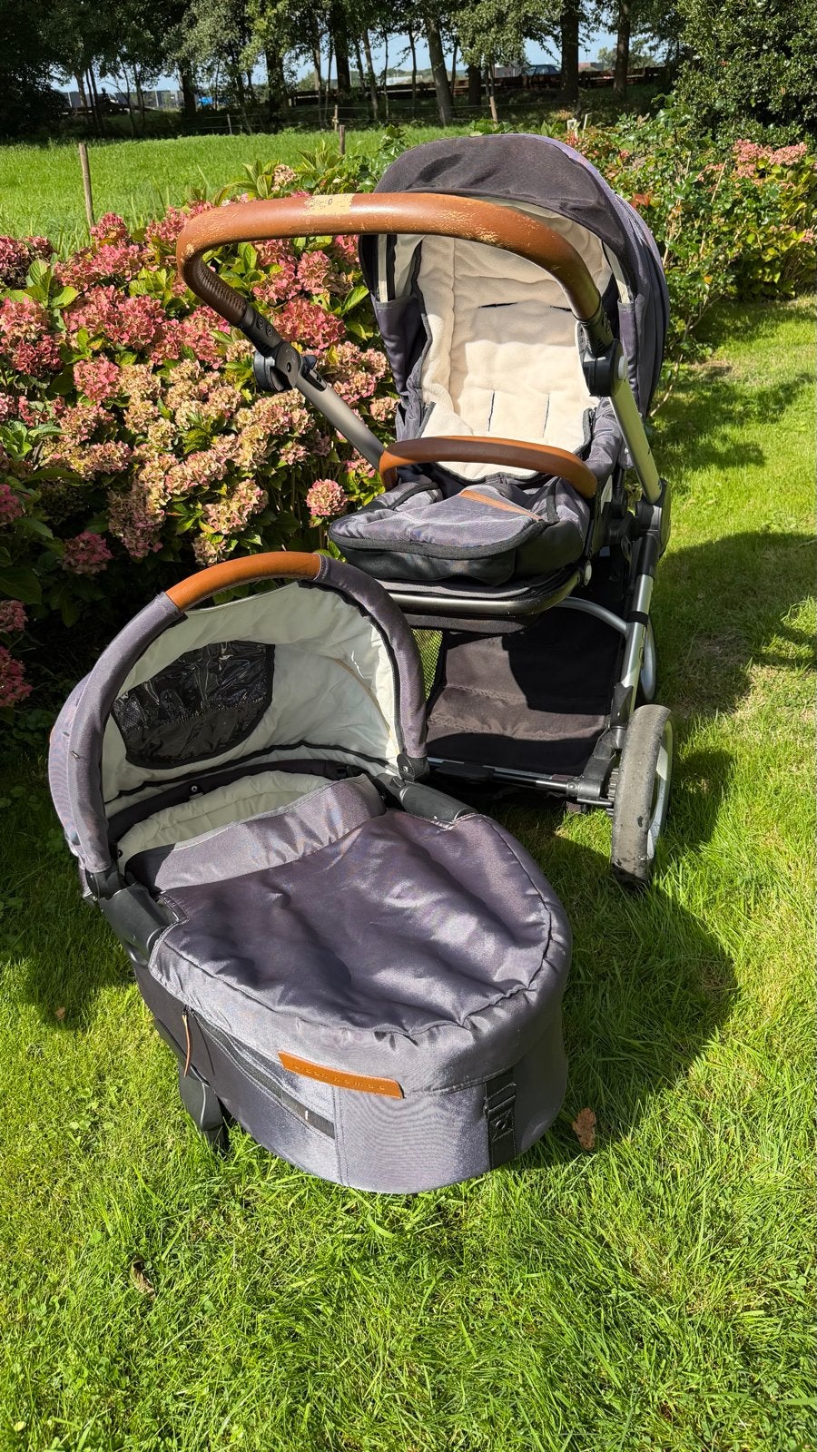 Urban Nomad Combiwagen met Reiswieg - Grijs, Gebruikt, Combiwagen, Met reiswieg, Ophalen