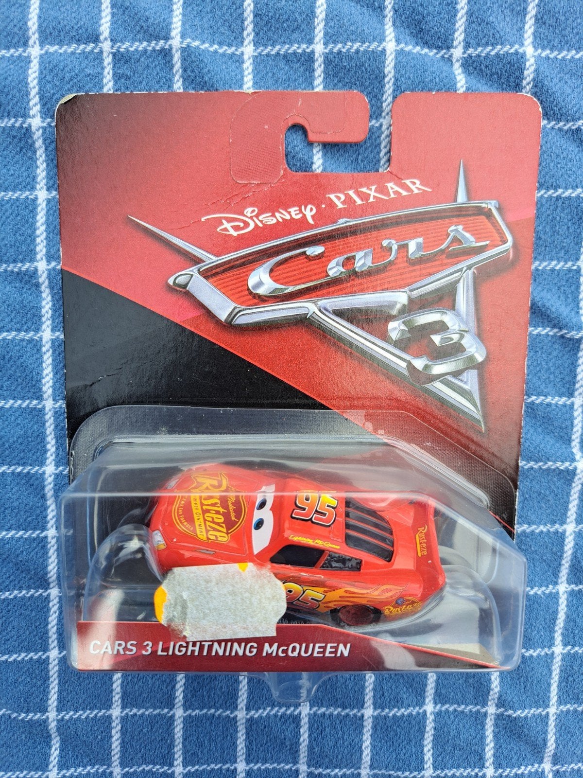 Disney Pixar Cars Bliksem McQueen (verpakking beschadigd), Verzenden, Zo goed als nieuw