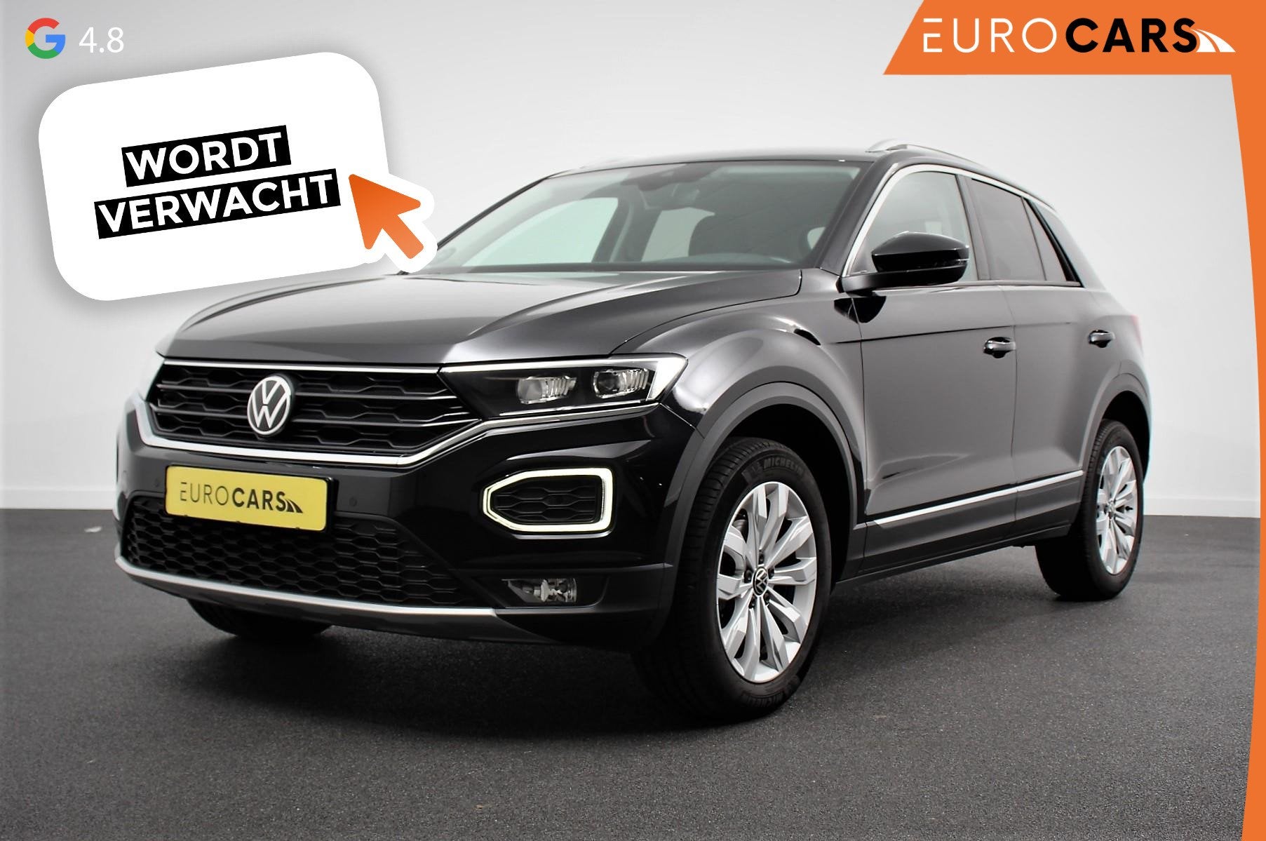 Volkswagen T-Roc 1.5 TSI DSG Sport 150 PK Navigatie Apple Ca, Auto's, Volkswagen, Stof, Euro 6, 4 cilinders, 150 pk