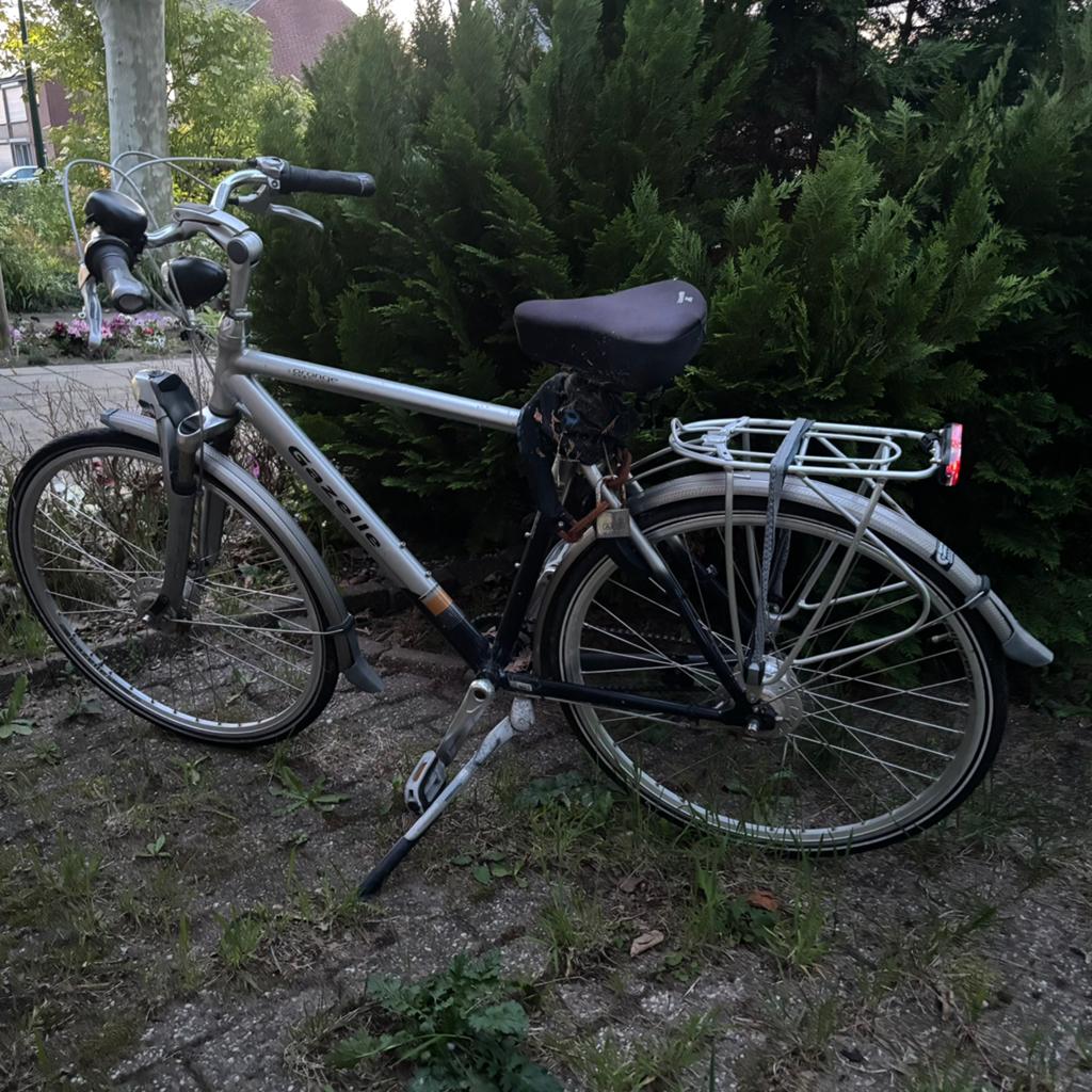 Gazelle fiets heren, Fietsen en Brommers, Ophalen, Gebruikt, Gazelle, Versnellingen