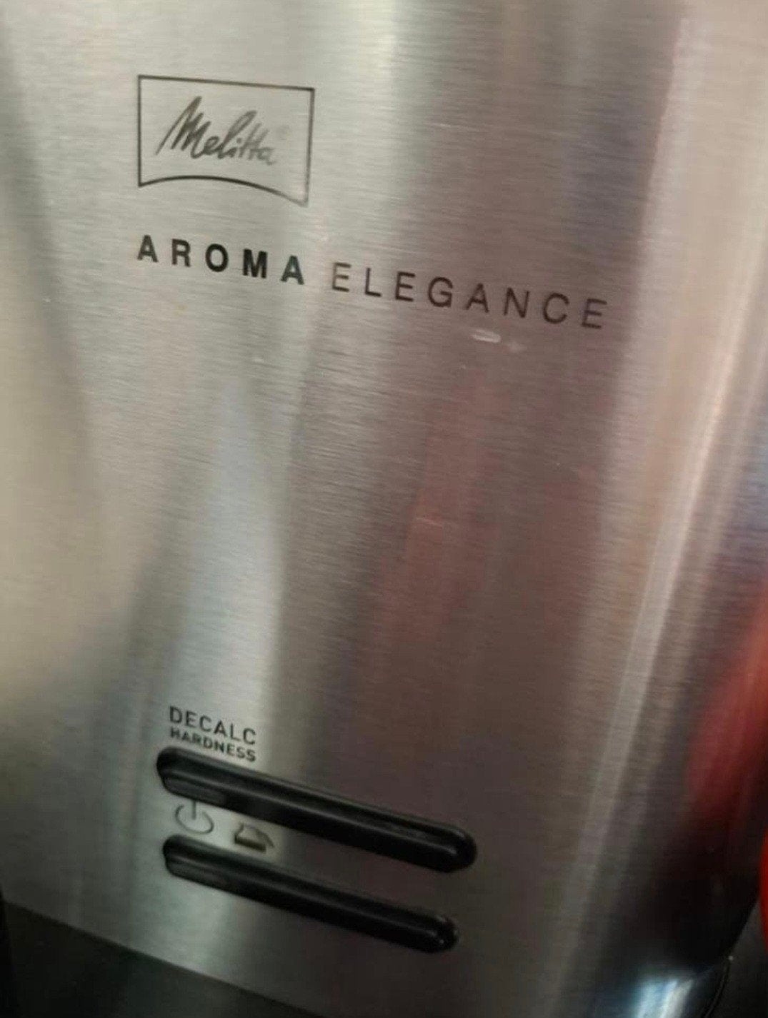 Melitta Aroma Elegance Koffiezetapparaat - Zo goed als nieuw, Afneembaar waterreservoir, 10 kopjes of meer, Koffiemachine, Gemalen koffie