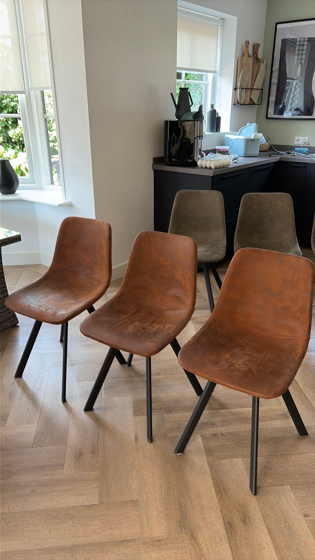 Eetkamerstoelen, Ophalen, Overige materialen, Gebruikt, Overige kleuren
