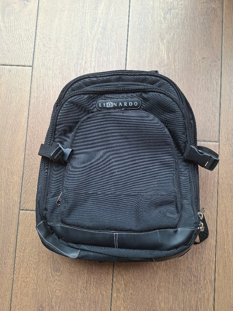 Rugtas Leonardo. Veel vakken. 45/40 cm. Diepte 15/20 cm., Overige merken, Ophalen of Verzenden, Trekking, 30 tot 45 cm
