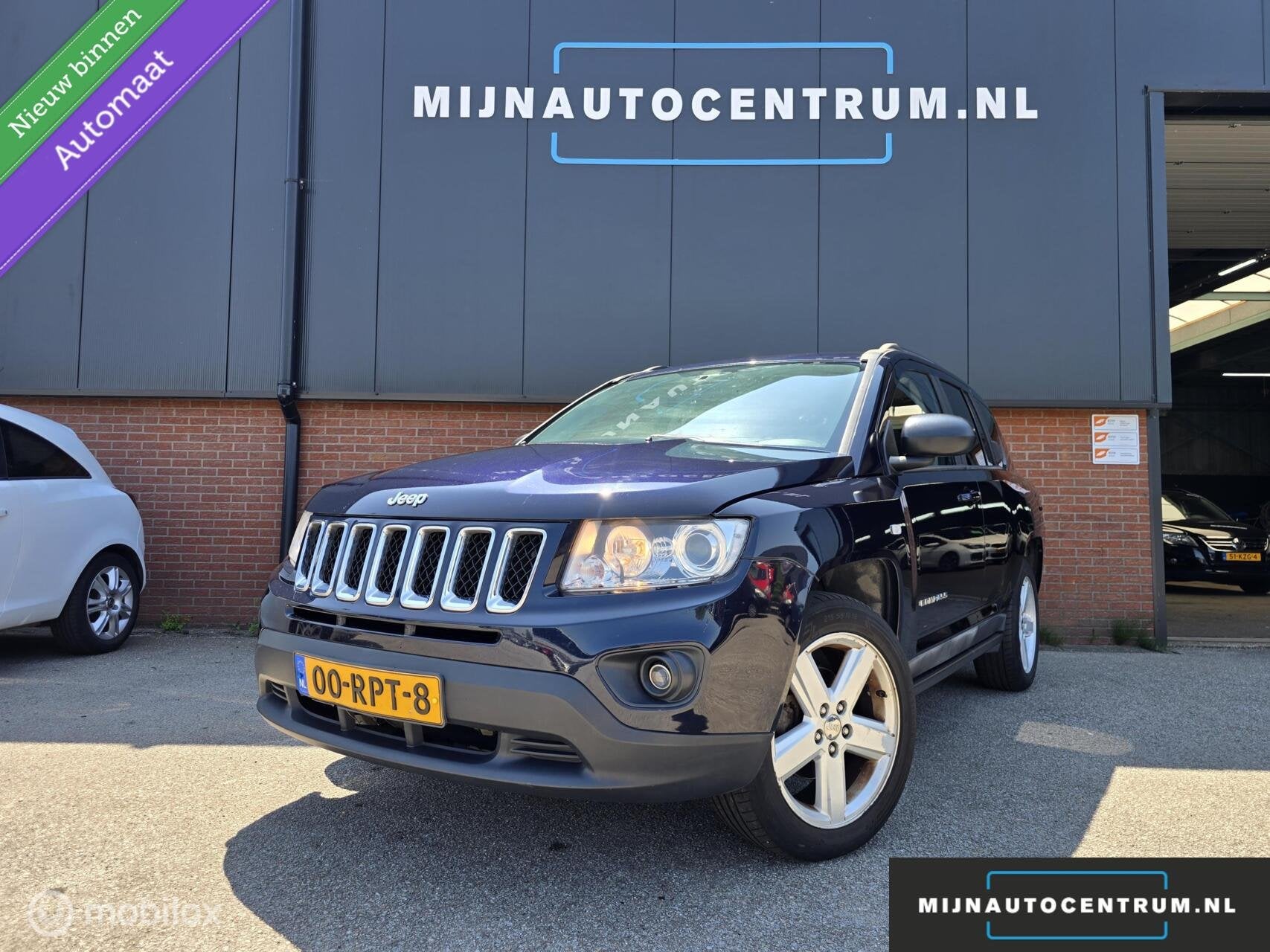 Jeep Compass 2.4 Limited 4WD / NAP / AUTOMAAT / AIRCO, Automaat, Euro 5, 450 kg, Gebruikt