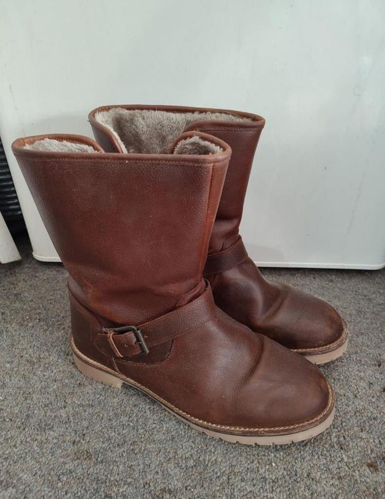 Human Nature laarzen - maat 41, Kleding | Dames, Schoenen, Ophalen of Verzenden, Zo goed als nieuw, Bruin, Hoge laarzen