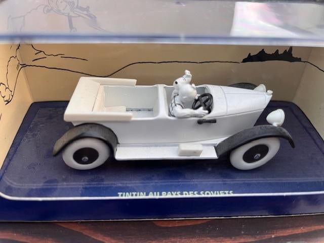 Kuifje auto. Nr. 50 met certificaat Bieden vanaf 40€, Ophalen of Verzenden, Kuifje, Zo goed als nieuw, Beeldje of Figuurtje