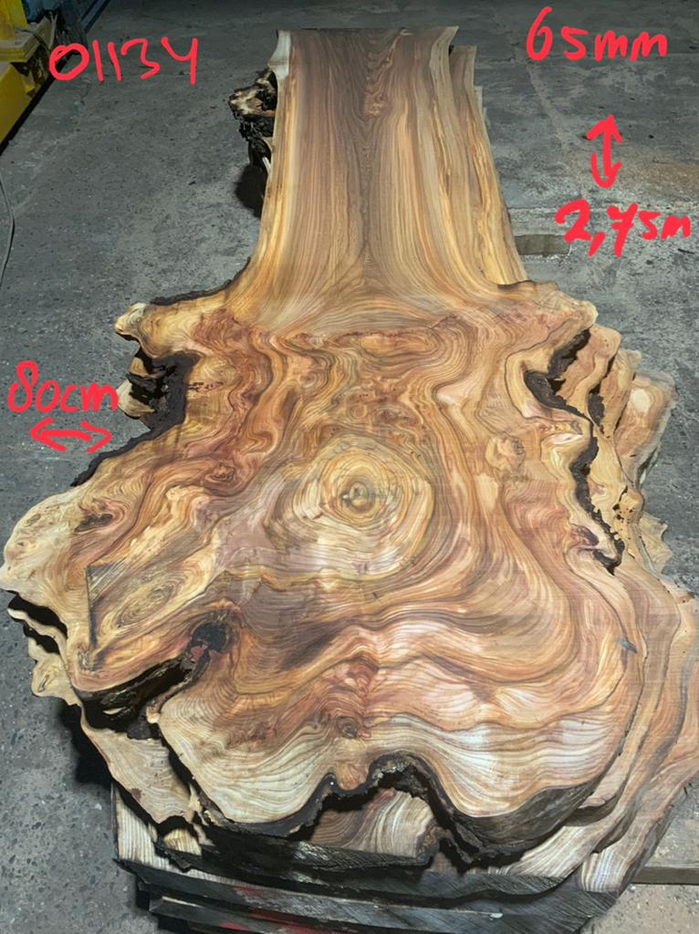 Boomstamschijf, boomstam Iep & Beuk (Ø 70 cm,15-20 cm dik!), Tuin en Terras, Haardhout, Minder dan 3 m³, Ophalen of Verzenden