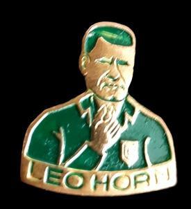 Leo Horn speld- groen gelakt, Verzenden, Nieuw, Sport, Speldje of Pin