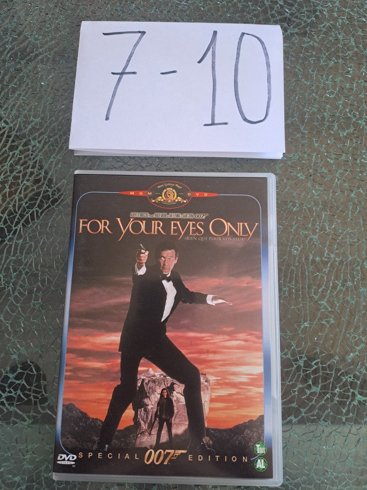 James Bond: For Your Eyes Only - Special 007 Edition DVD, Cd's en Dvd's, Actie, Ophalen of Verzenden, Zo goed als nieuw, Alle leeftijden