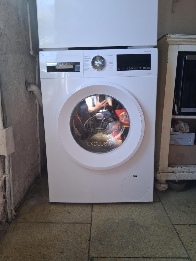 Z.g.a.n bosch wasmachine 9 kilo klasse a in nieuwstaat, Ophalen, 1200 tot 1600 toeren, 8 tot 10 kg, Zo goed als nieuw