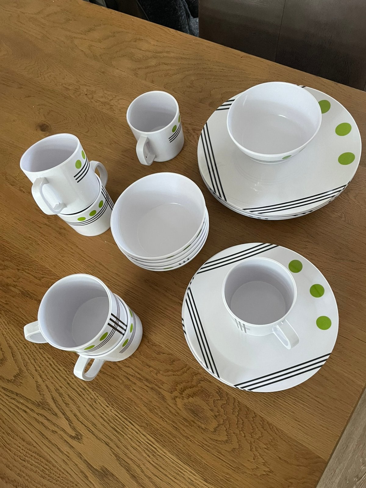 24 delig camping servies, Ophalen