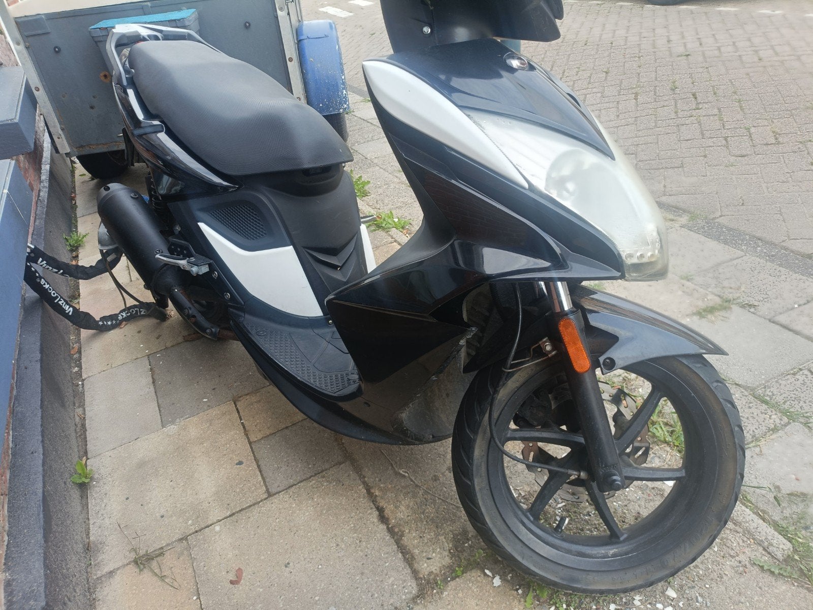 Kymco super 8 4 takt Goede staat, weinig kilometers, Fietsen en Brommers, Scooters | Overige merken, Ophalen, Gebruikt, Maximaal 45 km/u