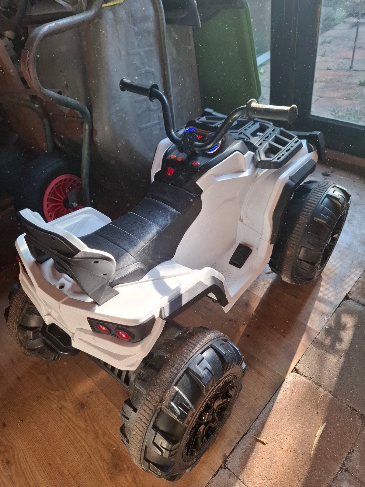 Elektrische kinderquad - Wit, Gebruikt