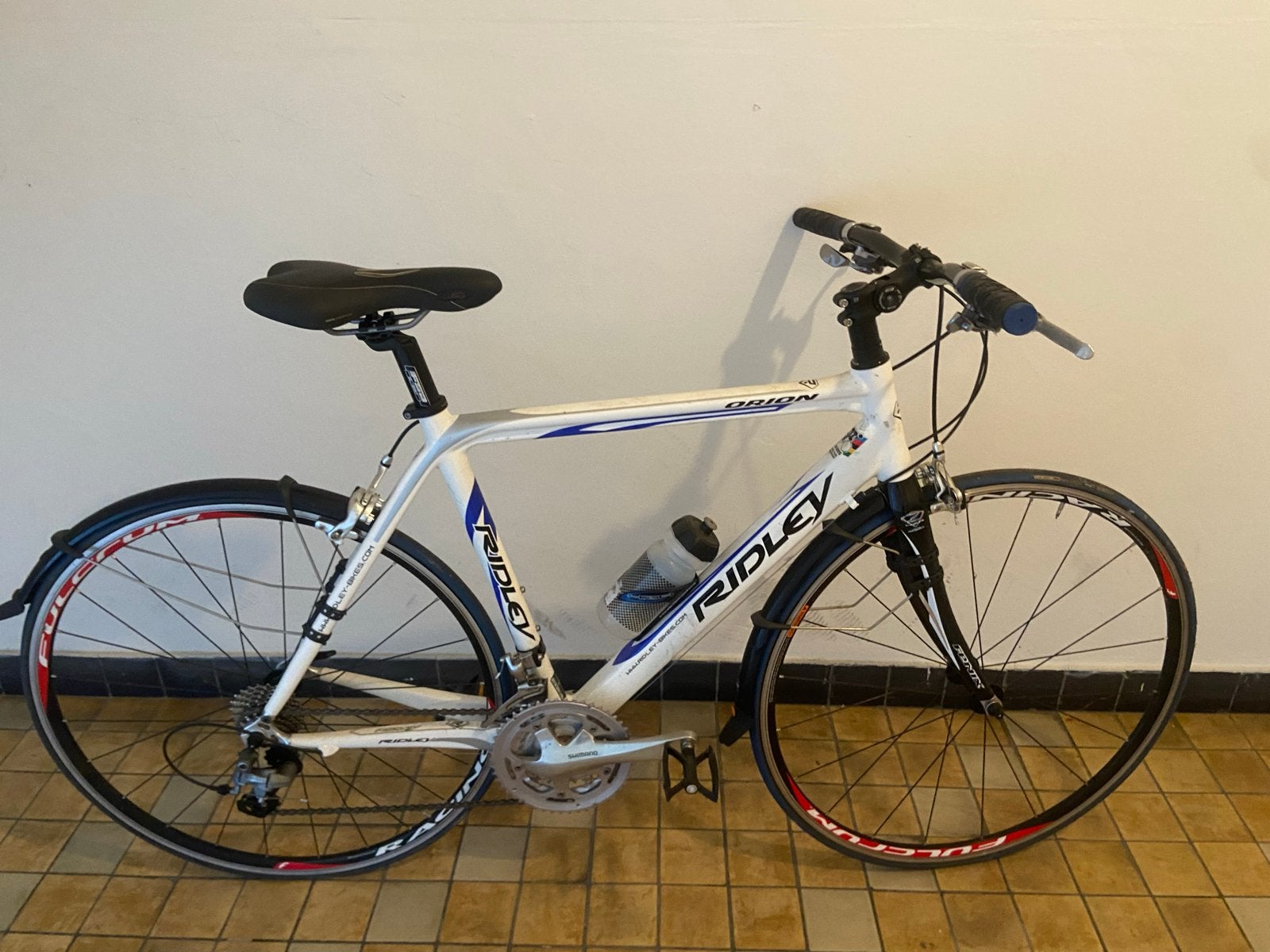 Ridley Orion racefiets - Wit/Blauw - Goede staat, 28 inch, Gebruikt, Aluminium, Meer dan 20 versnellingen