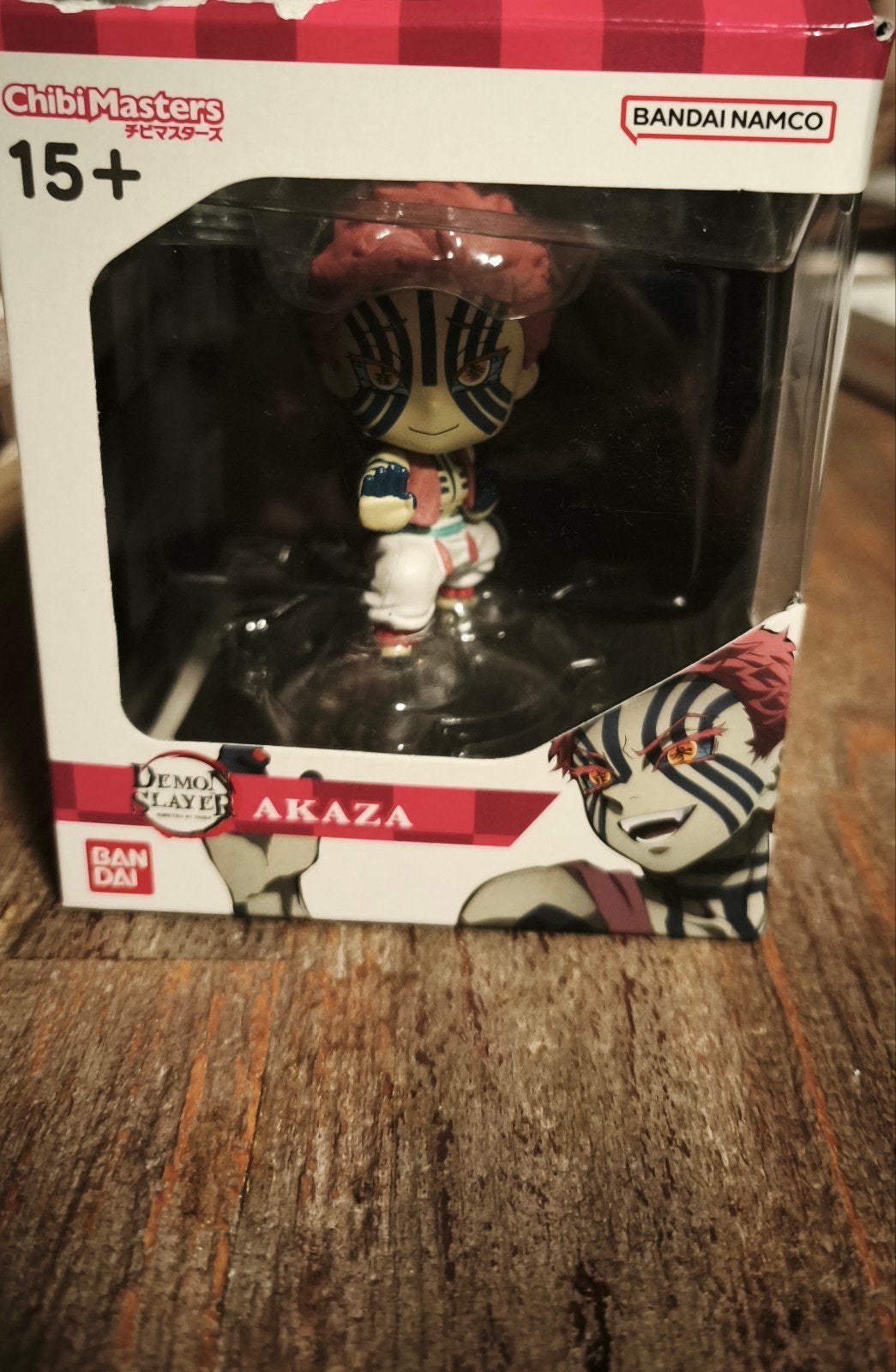 Demon Slayer ChibiMasters Akaza figuur - Doos beschadigd, Ophalen of Verzenden, Zo goed als nieuw