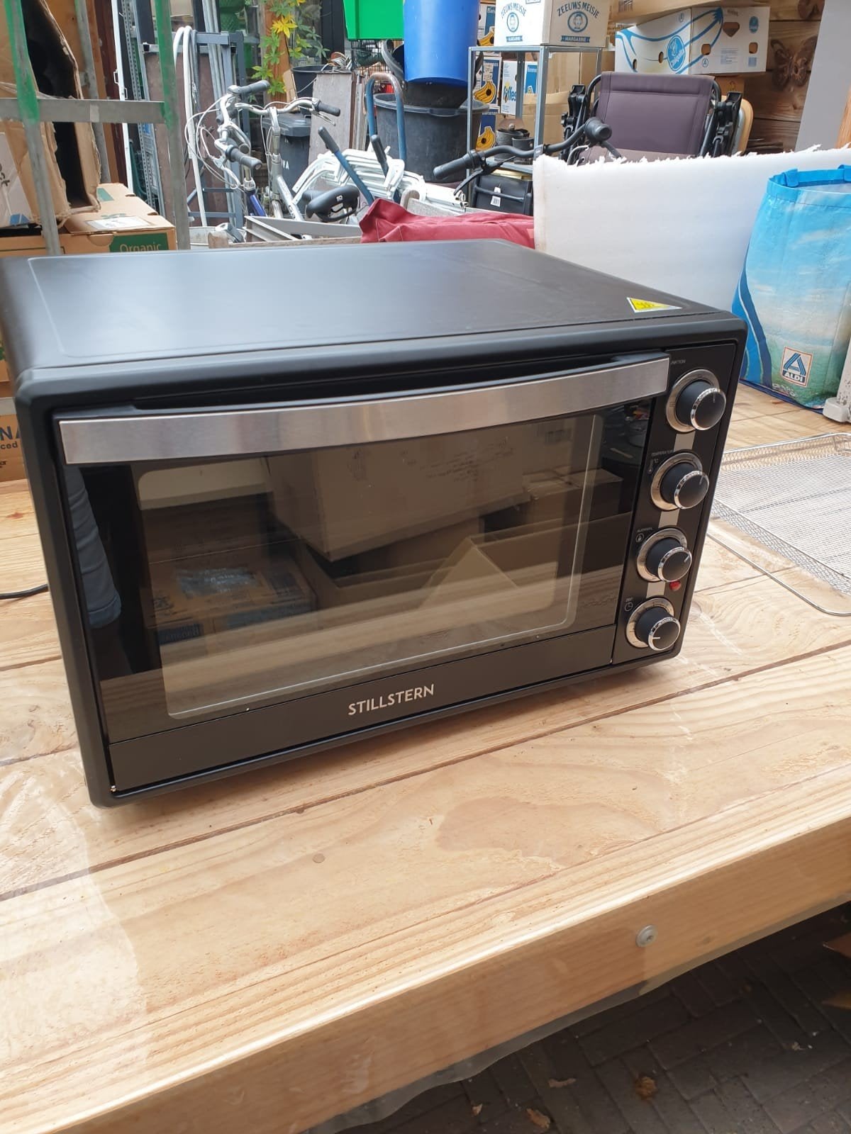 stillstern mb60 bakoven elektrische oven nieuw b-keus, Witgoed en Apparatuur, Ophalen, Nieuw, Vrijstaand, Minder dan 45 cm