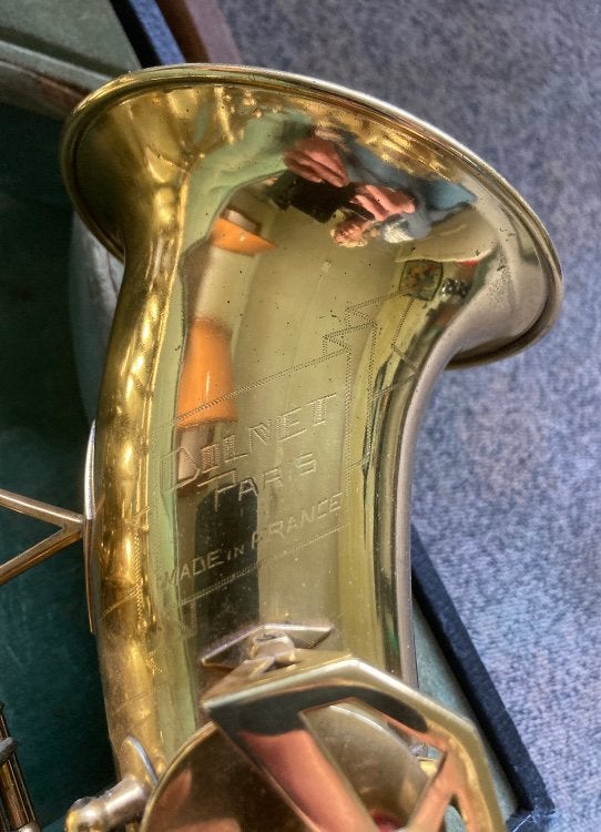 DOLNET 1948/49 ALT SAX PRE BEL AIR, Ophalen of Verzenden, Zo goed als nieuw, Alt