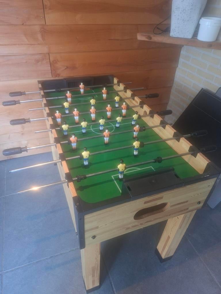 Tafelvoetbaltafel - Plezier voor jong en oud!, Ophalen, Gebruikt