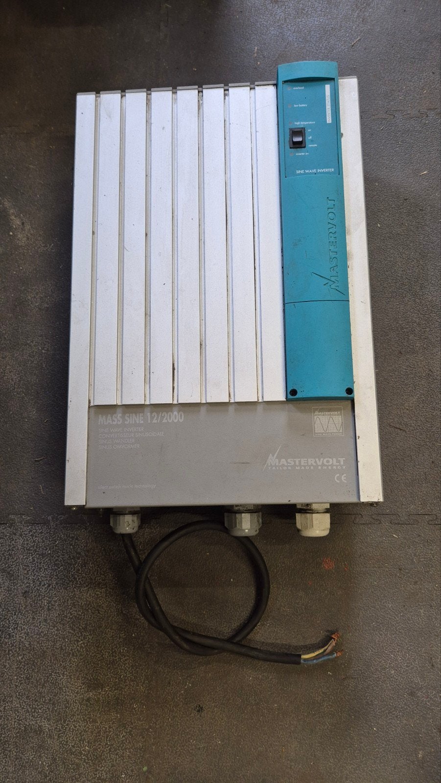 Mastervolt Mass Sine 12/2000 Sinus Omvormer, Ophalen, Gebruikt