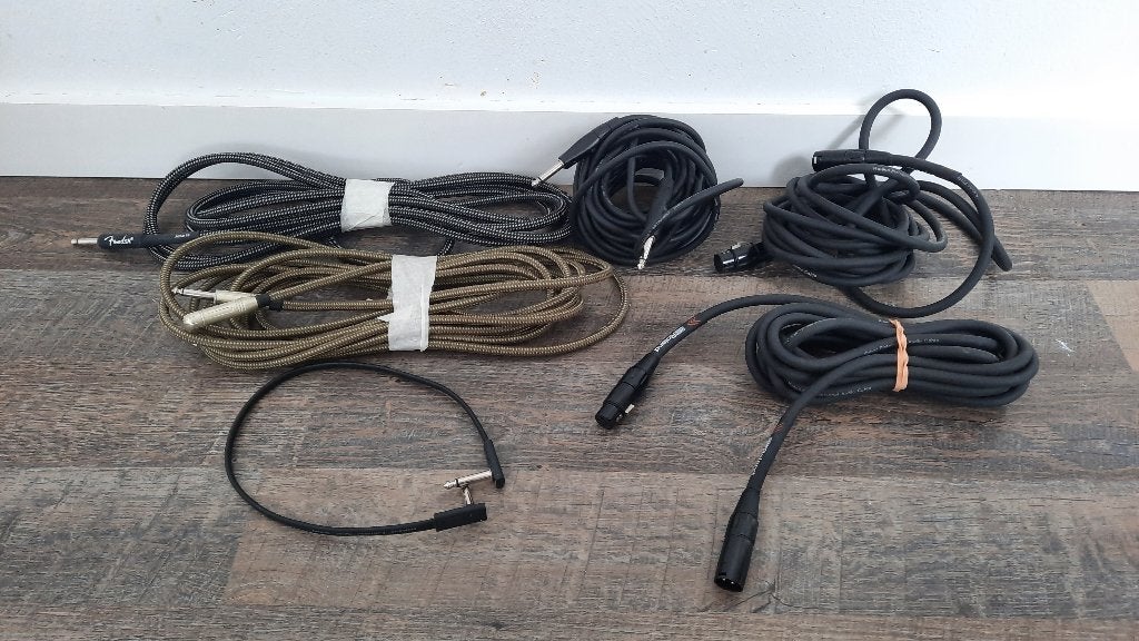 Partij Audio en Instrument / Gitaar Professionele Kabels, Ophalen of Verzenden, Gebruikt, Audio