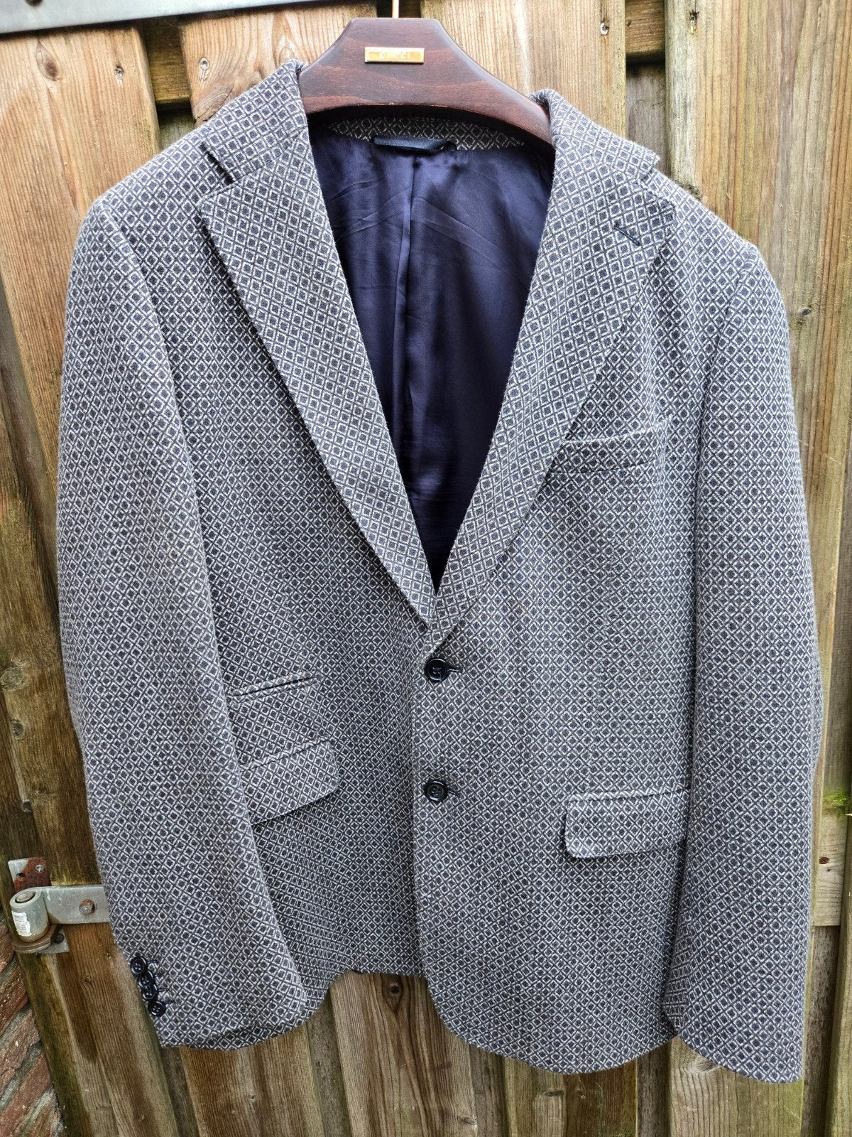 Cavallaro Napoli Type Grado Blazer Maat 54, Maat 52/54 (L), Ophalen of Verzenden, Zo goed als nieuw, Grijs
