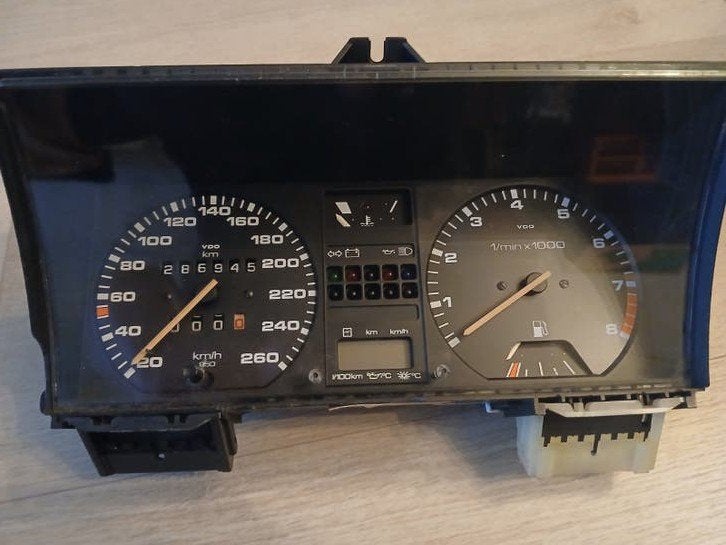 Volkswagen GTI 16v tellerklok/instrumentenpaneel mk2, Ophalen of Verzenden, Gebruikt, Volkswagen