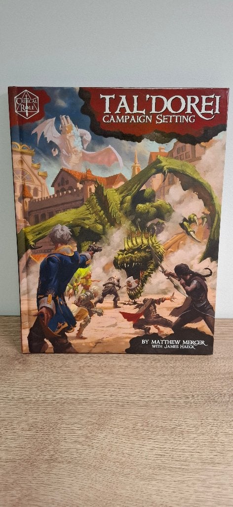 Critical Role: Tal'Dorei Campaign Setting (D&D 5E), Onbekend, Overige soorten, Ophalen of Verzenden, Zo goed als nieuw