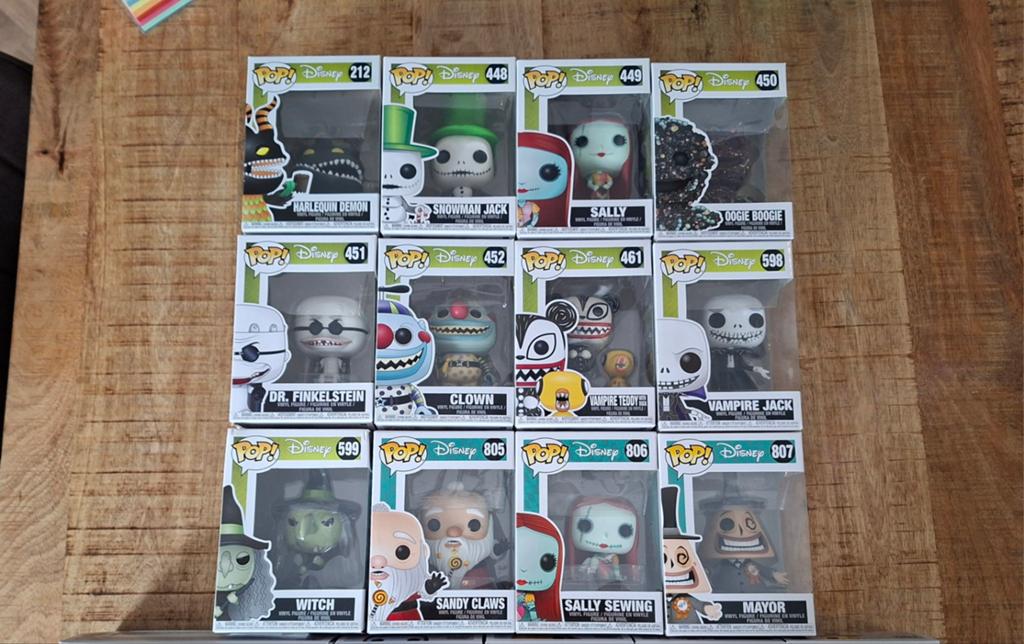 Funko pop Nightmare Before Christmas, Ophalen of Verzenden, Zo goed als nieuw