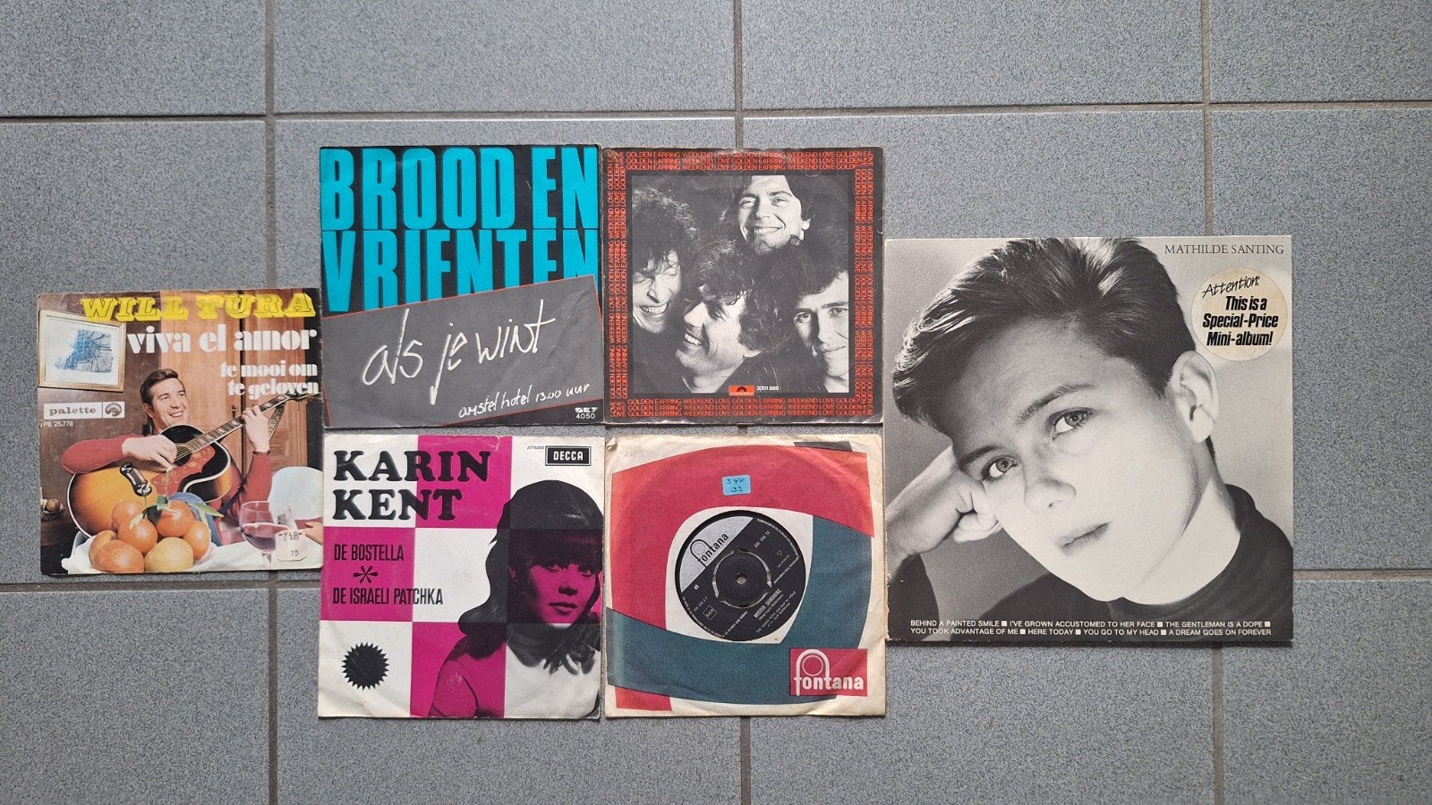Diverse singles in één koop., Ophalen of Verzenden, Gebruikt