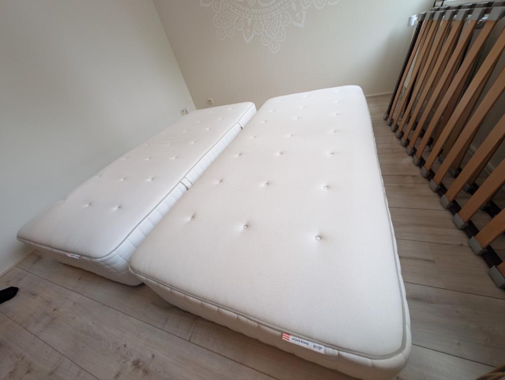 2x IKEA HOKKÅSEN Matras, Huis en Inrichting, Slaapkamer | Matrassen en Bedbodems, Ophalen, Gebruikt, 90 cm, Eenpersoons