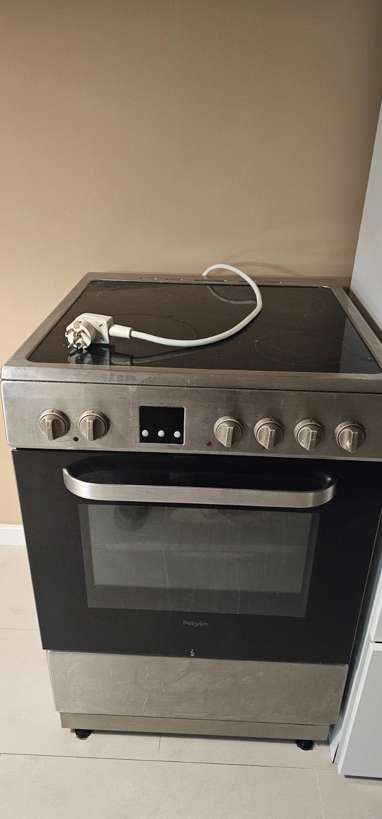 Gebruikte Pelgrim elektrische fornuis met oven - defecten, Witgoed en Apparatuur, Fornuizen, Gebruikt, Vrijstaand, Elektrisch