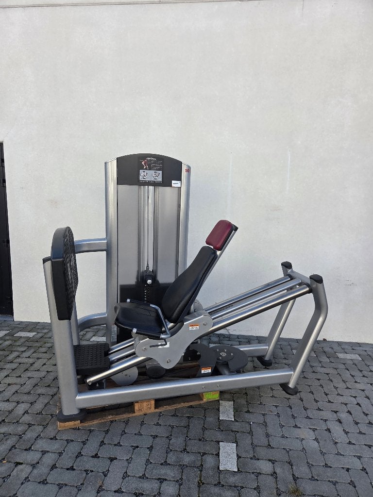 Life Fitness Signature Seated Leg Press Gewichtenblok 195kg, Ophalen, Gebruikt, Benen, Overige typen