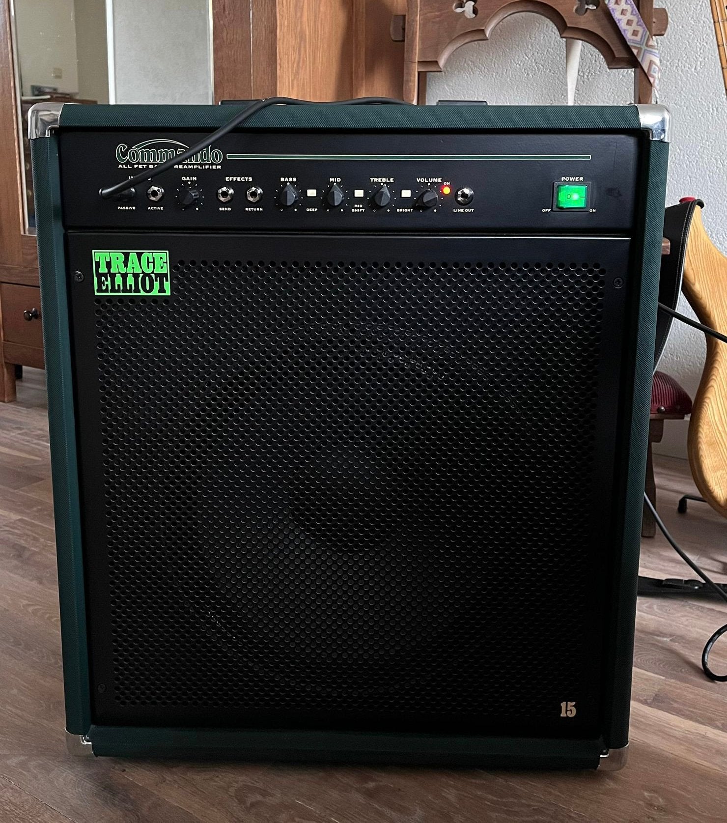 Trace Elliot Commando 100W bascombo, Ophalen, Gebruikt, Basgitaar, 100 watt of meer