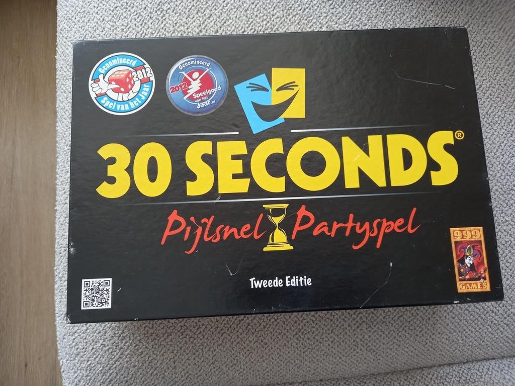 30 Seconds, Hobby en Vrije tijd, Gezelschapsspellen | Bordspellen, Vijf spelers of meer, Ophalen of Verzenden, Zo goed als nieuw
