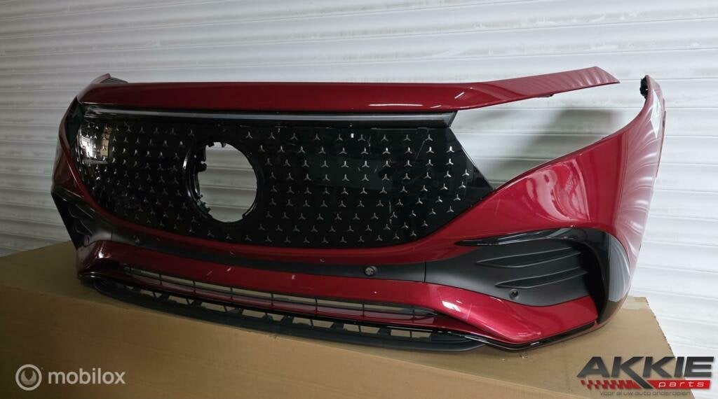 Mercedes EQA bumper voor AMG N243 H243 W243 ('21->), Gebruikt, Voor, Mercedes-Benz, Ophalen of Verzenden