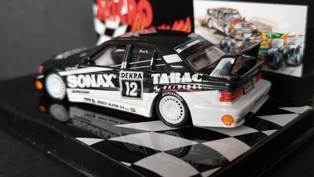 Mercedes Benz 190 DTM 2.5  Sonax Tabac 1:64 Minichamps Pol, Auto, Verzenden, ., Nieuw