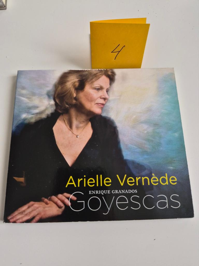 Arielle Vernède - Enrique Granados Goyescas CD, Ophalen of Verzenden, Romantiek, Zo goed als nieuw, Kamermuziek