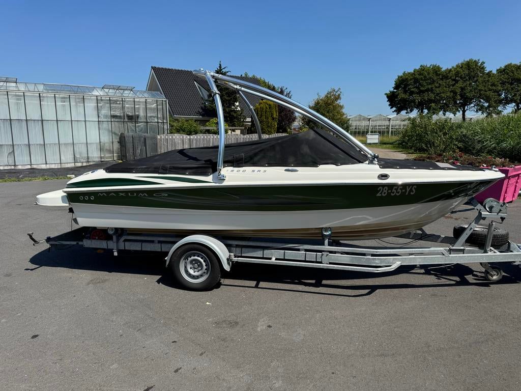 Maxum Marine 1800 SR C Speedboot met Trailer, Speedboot, Ophalen, Gebruikt, Trailer