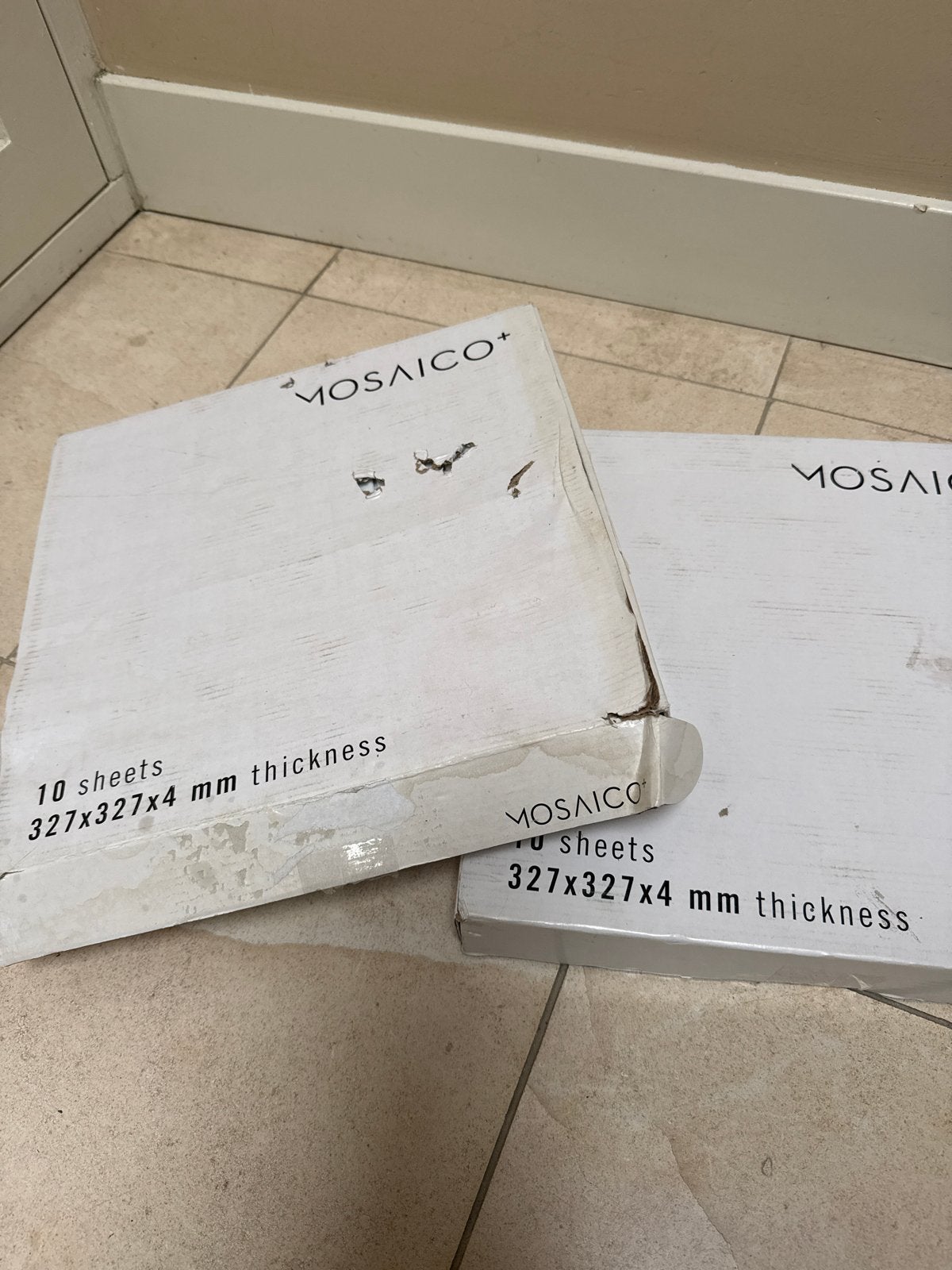 Mozaïco+ mozaïektegels 327x327x4 mm, 20 vellen, Ophalen, Nieuw, 20 tot 40 cm, Minder dan 5 m²