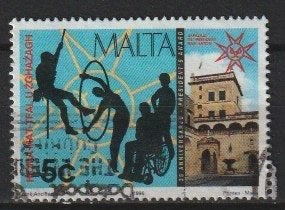 Malta Michel 975, Ophalen of Verzenden, Malta, Gestempeld
