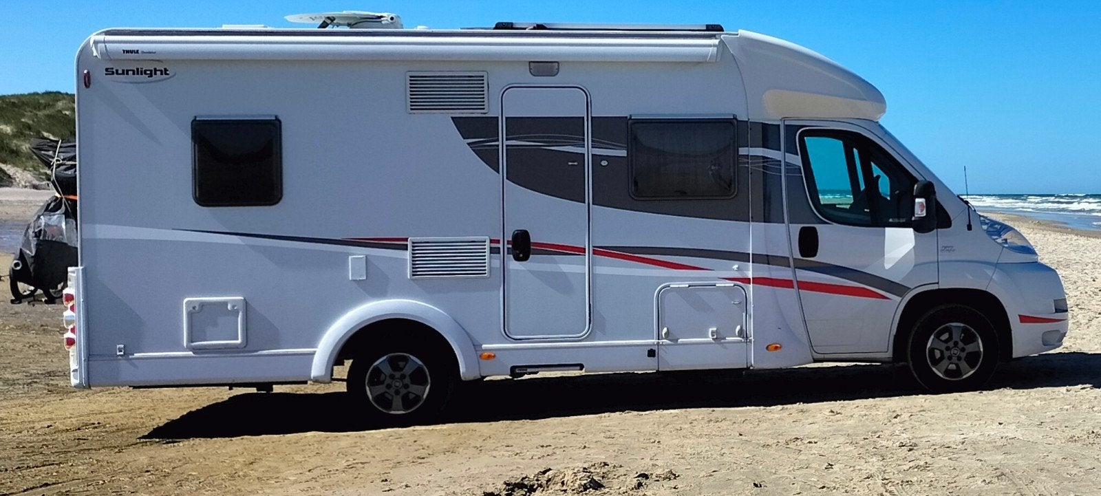 Fiat ducato multiyet sunlight camper van 2014, Sunlight, Particulier, Half-integraal, Tot en met 4