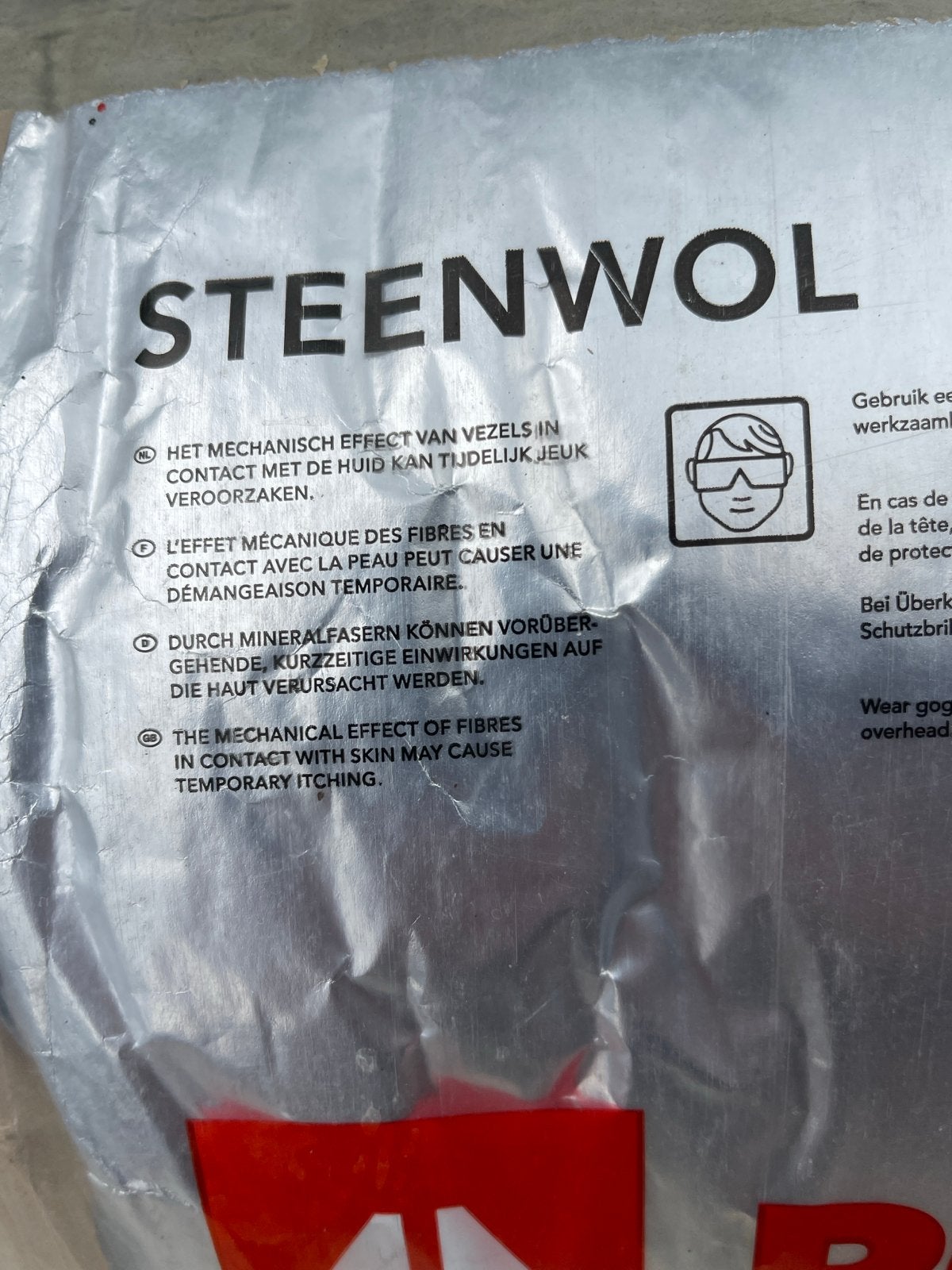 Rockwool Steenwol Isolatie - - 12 cm dik, 12 cm of meer, Nieuw, Steenwol, Minder dan 5 m²